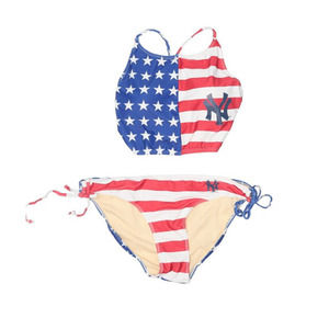 MLB XXL American Flag Yankees Bikini